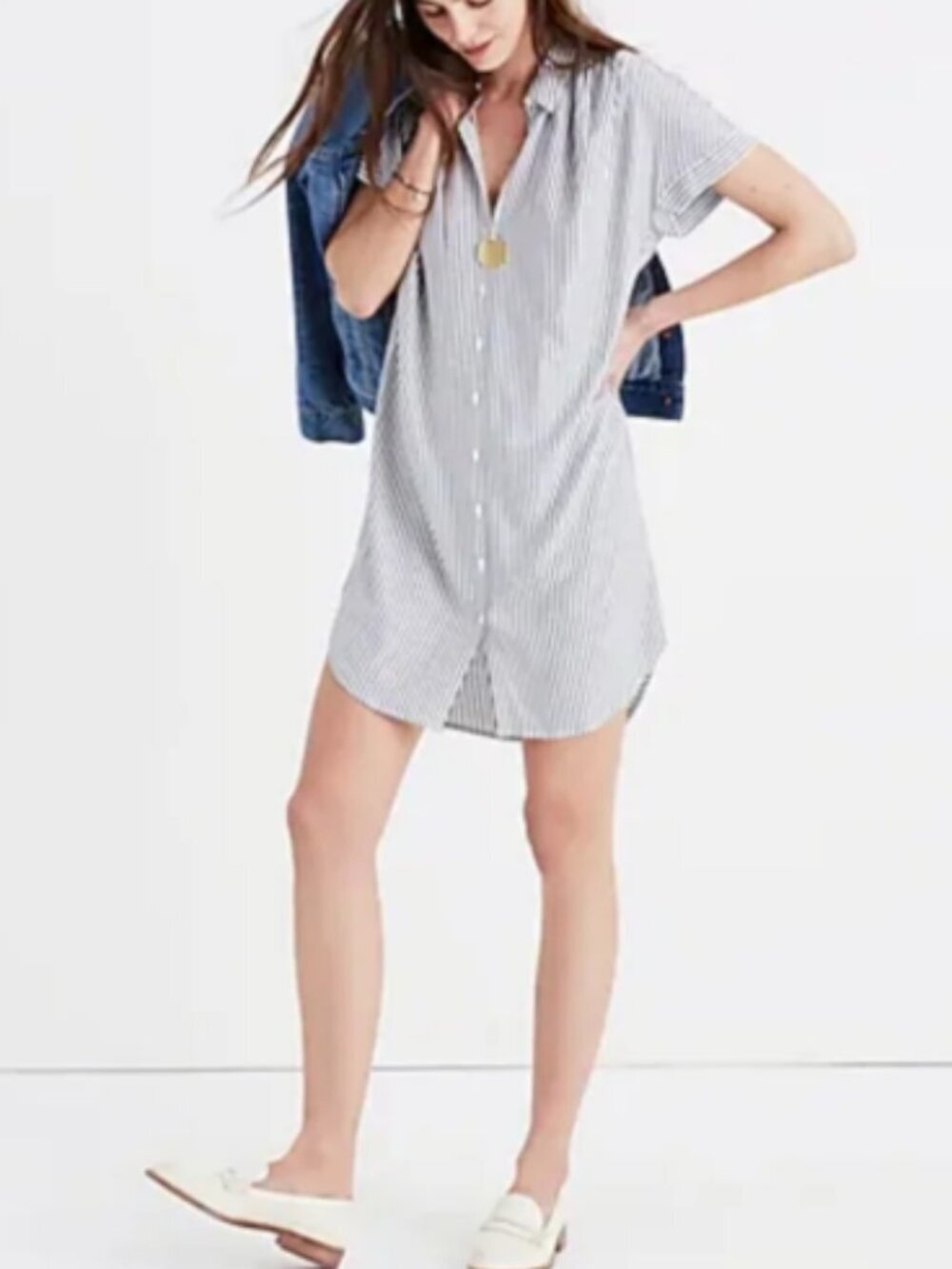 Madewell Central Shirt Dress